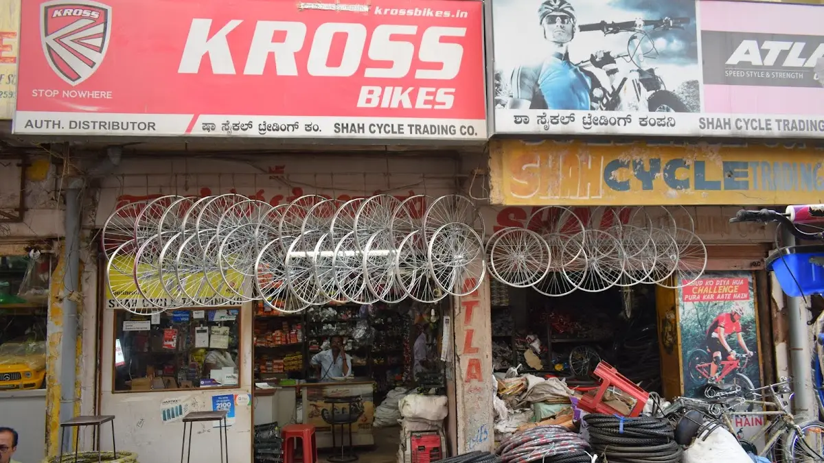 Bicycle Shop shops on SP Road, Bangalore