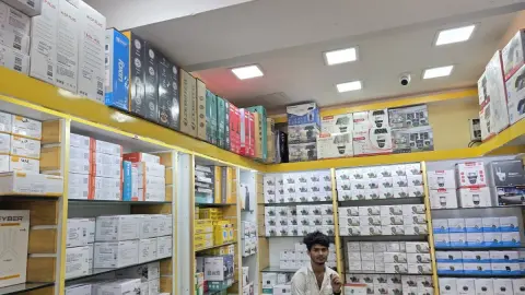 CCTV & Security shops on SP Road, Bangalore