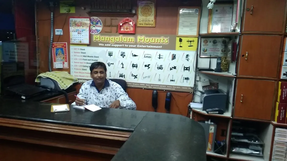 Corporate office shops on SP Road, Bangalore