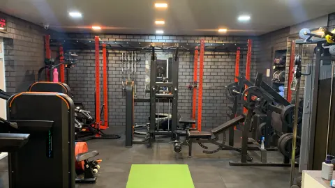 Gym shops on SP Road, Bangalore