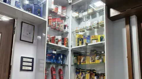 Measuring instruments supplier shops on SP Road, Bangalore