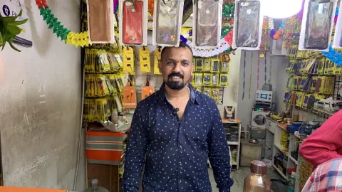 Mobile Parts shops on SP Road, Bangalore