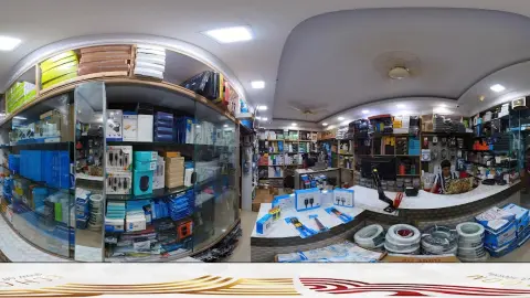 Networking shops on SP Road, Bangalore