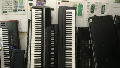Piano repair service shops on SP Road, Bangalore