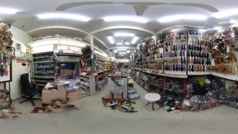 Shoe store shops on SP Road, Bangalore