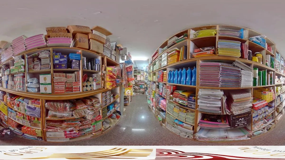 Stationery wholesaler shops on SP Road, Bangalore