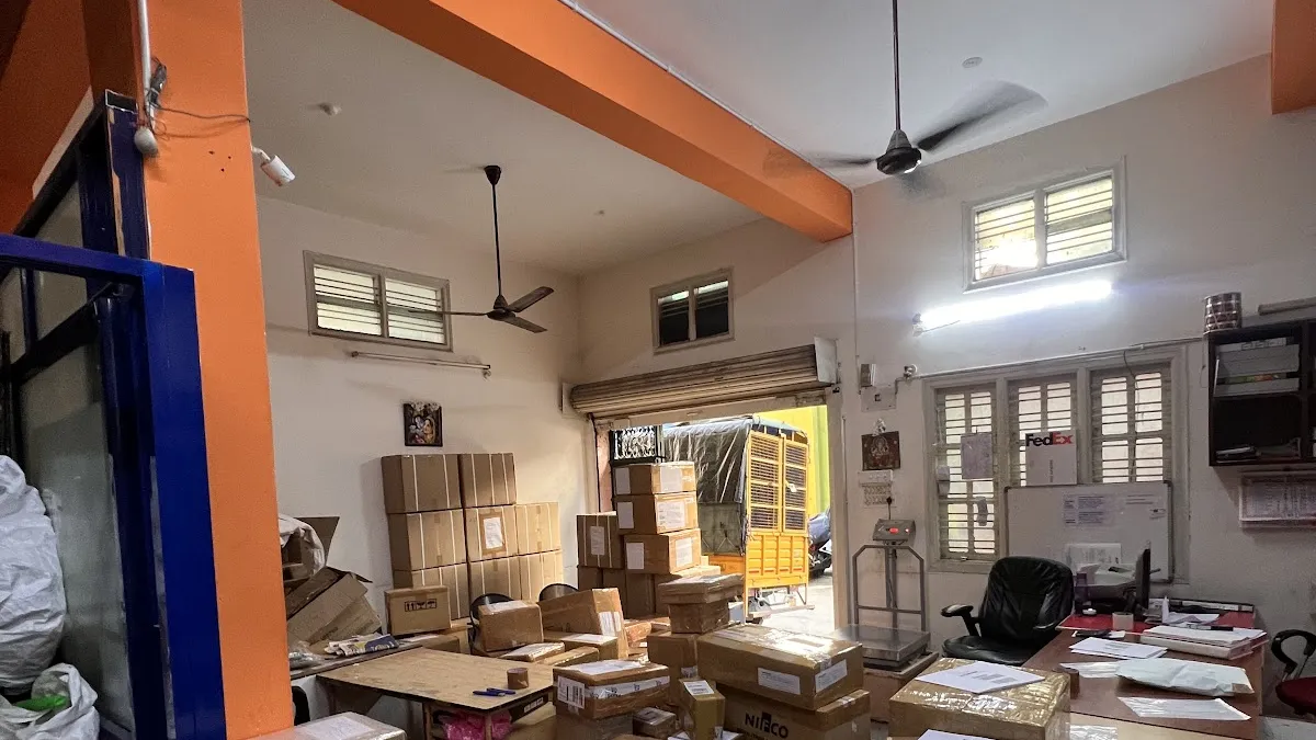 AICS — Courier service on SP Road, Bangalore