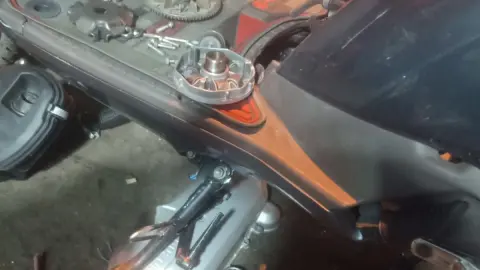 Alam Bike Service — Motorcycle parts store on SP Road, Bangalore