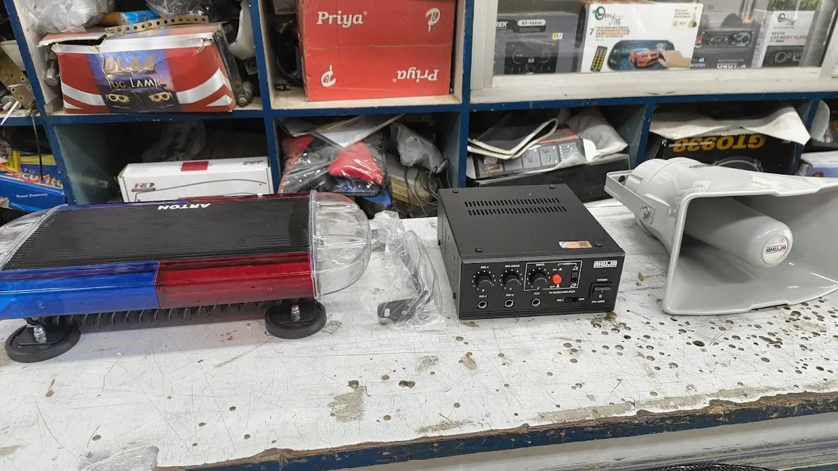 Auto Net ( police car accessories ) — Auto repair shop on SP Road, Bangalore