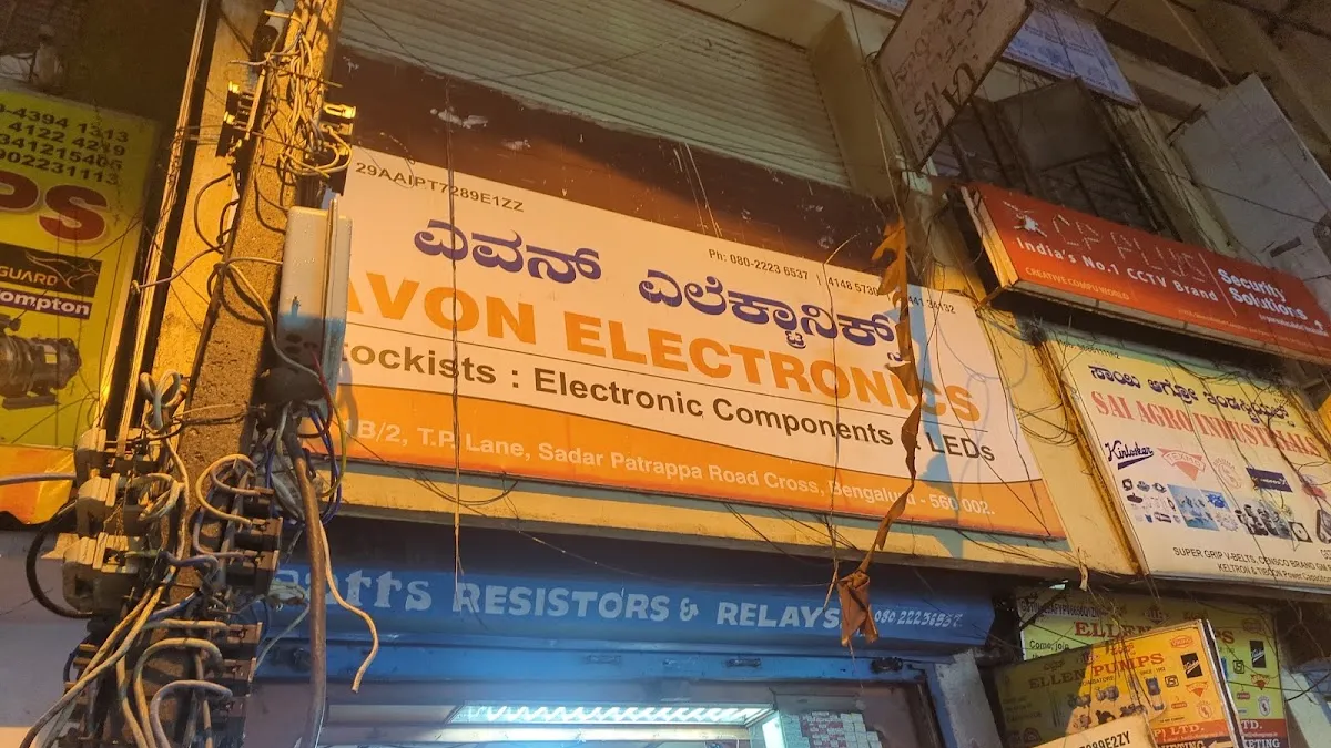 Avon Electronics — Electronics Projects on SP Road, Bangalore