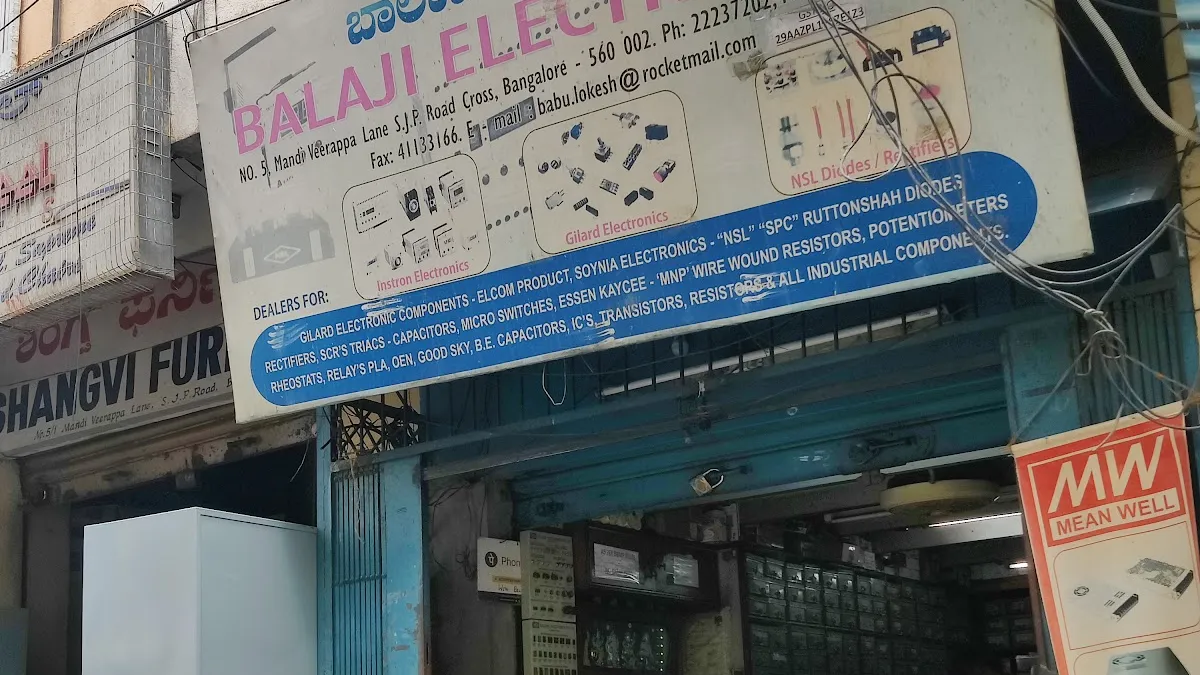 Balaji Electronics — Electronics Projects on SP Road, Bangalore