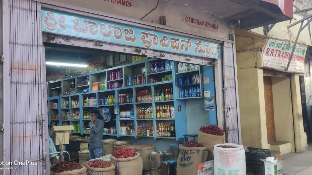 Balaji Store — Grocery store on SP Road, Bangalore