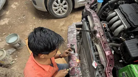 Basheer Garage — Auto body shop on SP Road, Bangalore