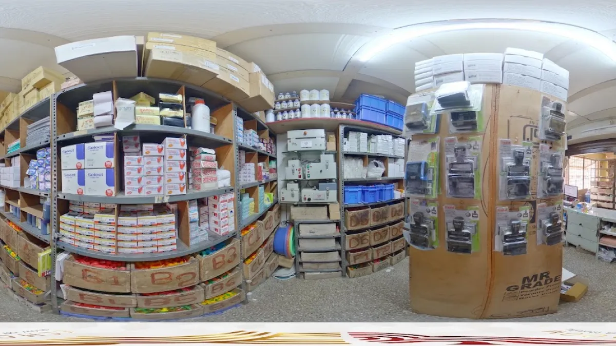 Bee Tee Mart / Rubber stamp Machinery & Raw Materials — Rubber stamp store on SP Road, Bangalore