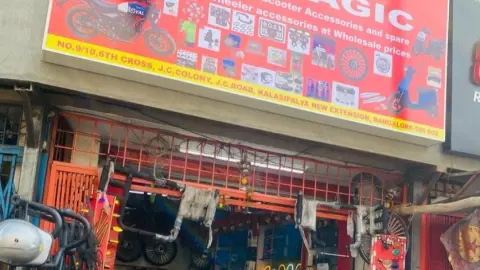 Bike Magic — Motorcycle parts store on SP Road, Bangalore