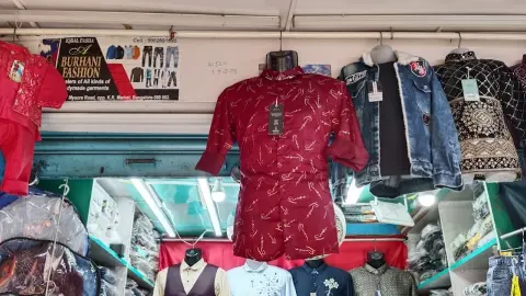 BURHANI FASHION — Men's clothing store on SP Road, Bangalore