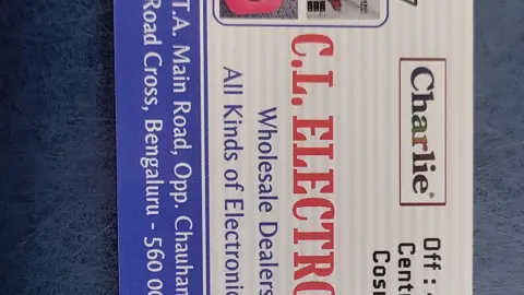 C.L. Electronics — Electronics store on SP Road, Bangalore