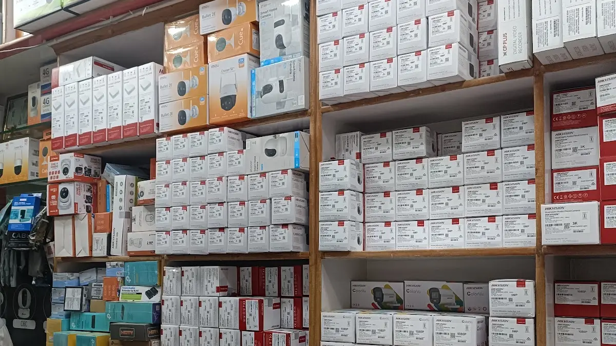 CCTV camera — Store on SP Road, Bangalore