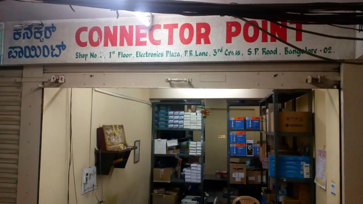 Connector Point — Computer Market on SP Road, Bangalore