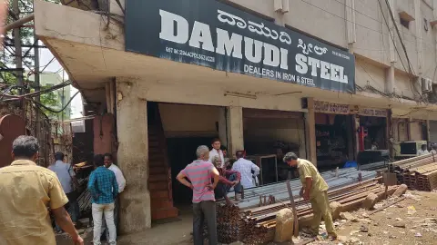 DAMUDI STEEL — Steel distributor on SP Road, Bangalore