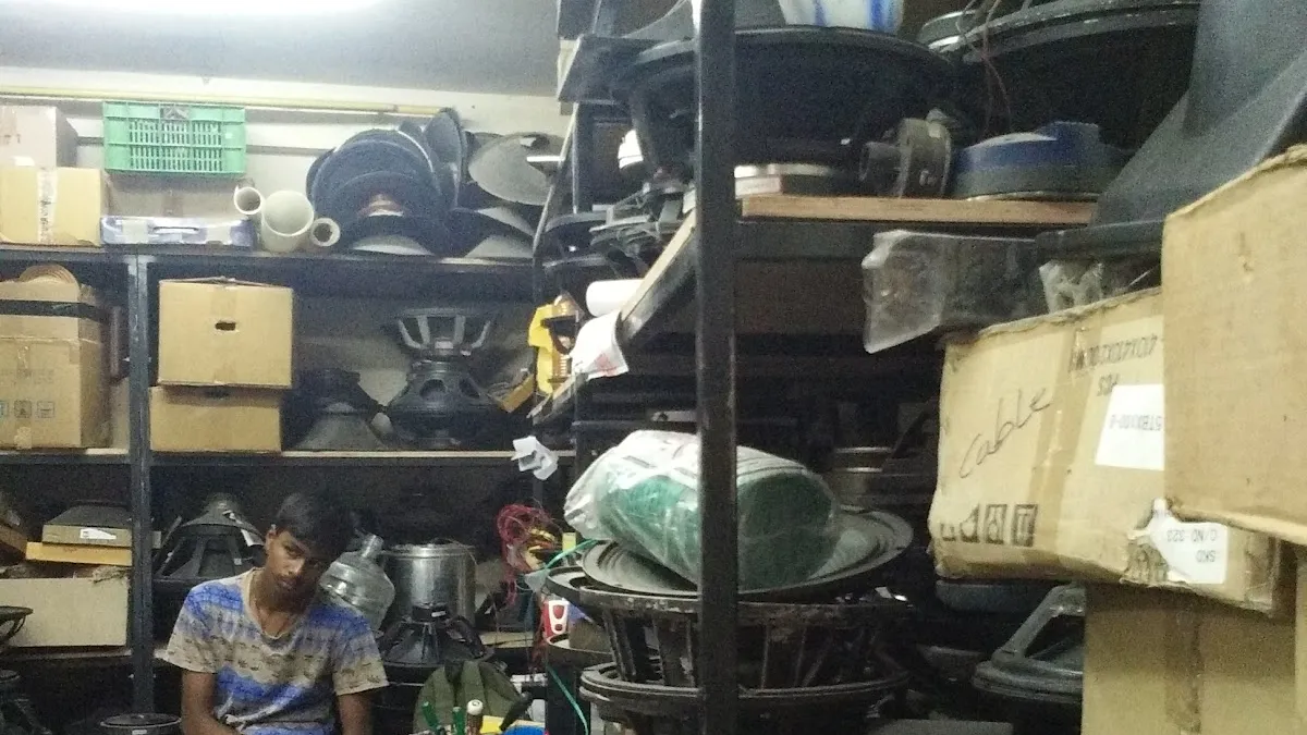 Electro Sound — Electronics store on SP Road, Bangalore