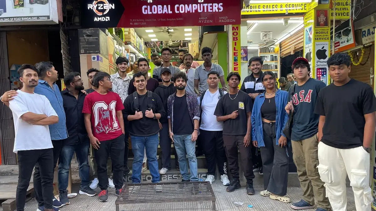 Global Computers — Computer Market on SP Road, Bangalore