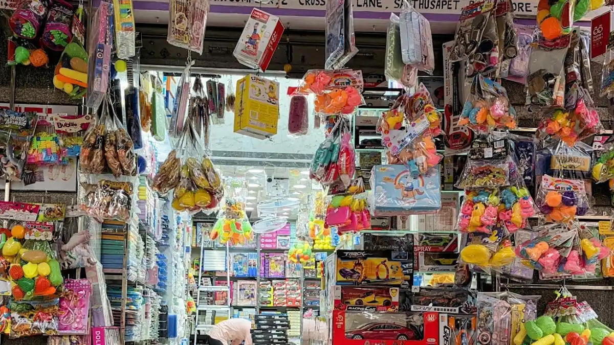 GOLDEN TOYS AND STATIONERY — Toy store on SP Road, Bangalore