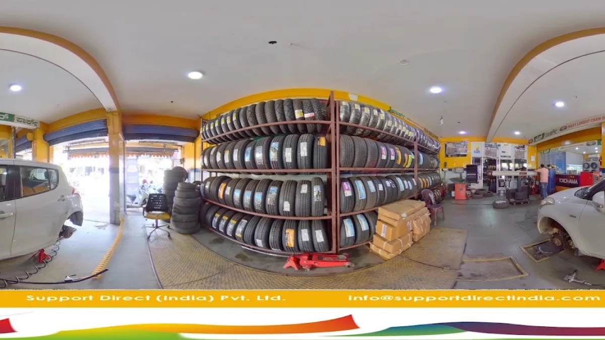 JK Tyre Steel Wheels, Cherry Agencies Pvt Ltd — Tire shop on SP Road, Bangalore