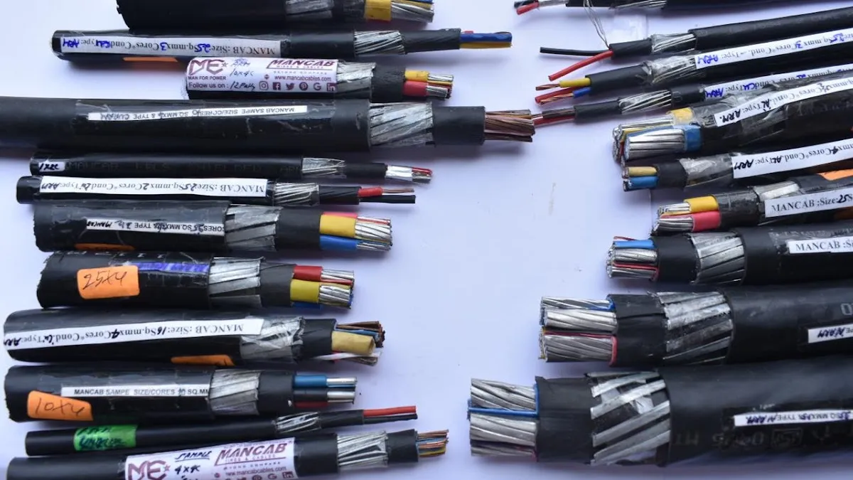 Manish Electrocab : Mancab wires & cables — Networking on SP Road, Bangalore