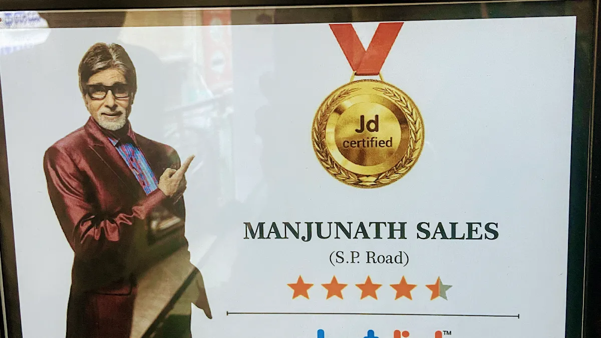 MANJUNATH SALES — Cameras on SP Road, Bangalore