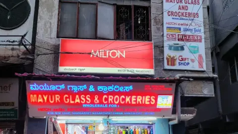 Mayur glass & crockeries — Wholesaler on SP Road, Bangalore