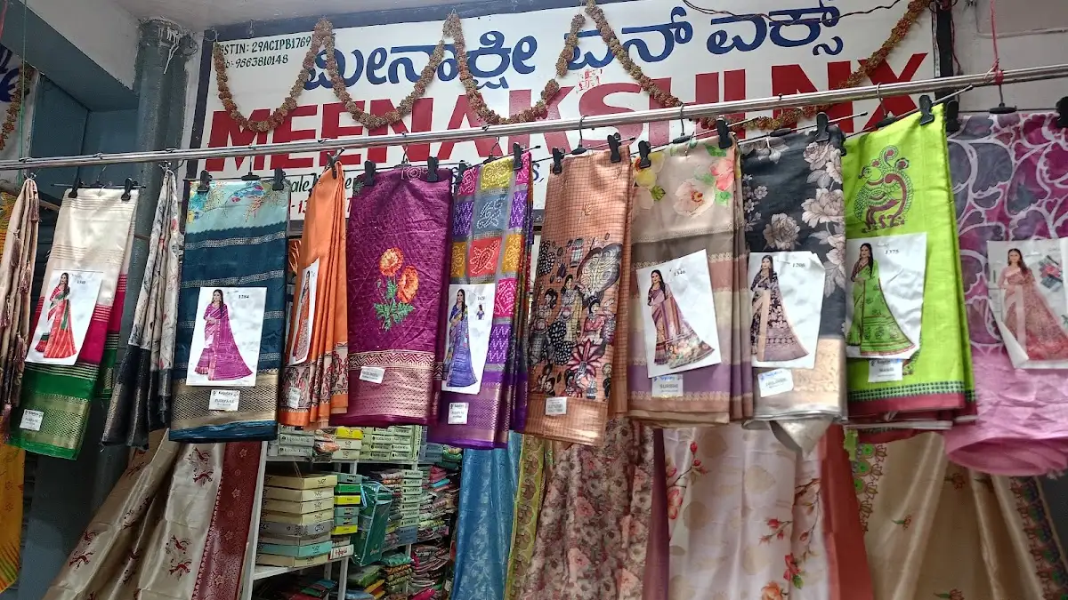 Meenakshi NX — Saree Shop on SP Road, Bangalore