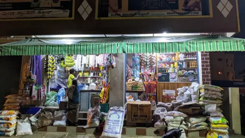 Meera Provision stores — Grocery store on SP Road, Bangalore