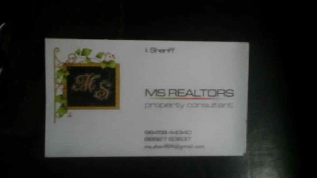 MS REALTORS — Real estate agency on SP Road, Bangalore