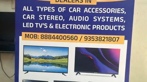Murugan enterprises Car Stereo Led Tv — Auto Accessories Store on SP Road, Bangalore