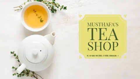 Musthafa's Tea Shop — Tea store on SP Road, Bangalore