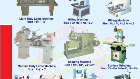 NC MACHINE TOOLS — Metal machinery supplier on SP Road, Bangalore