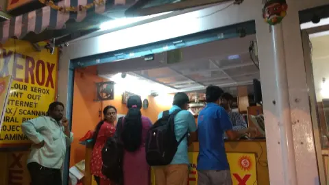 R & R Canon Xerox — Print shop on SP Road, Bangalore