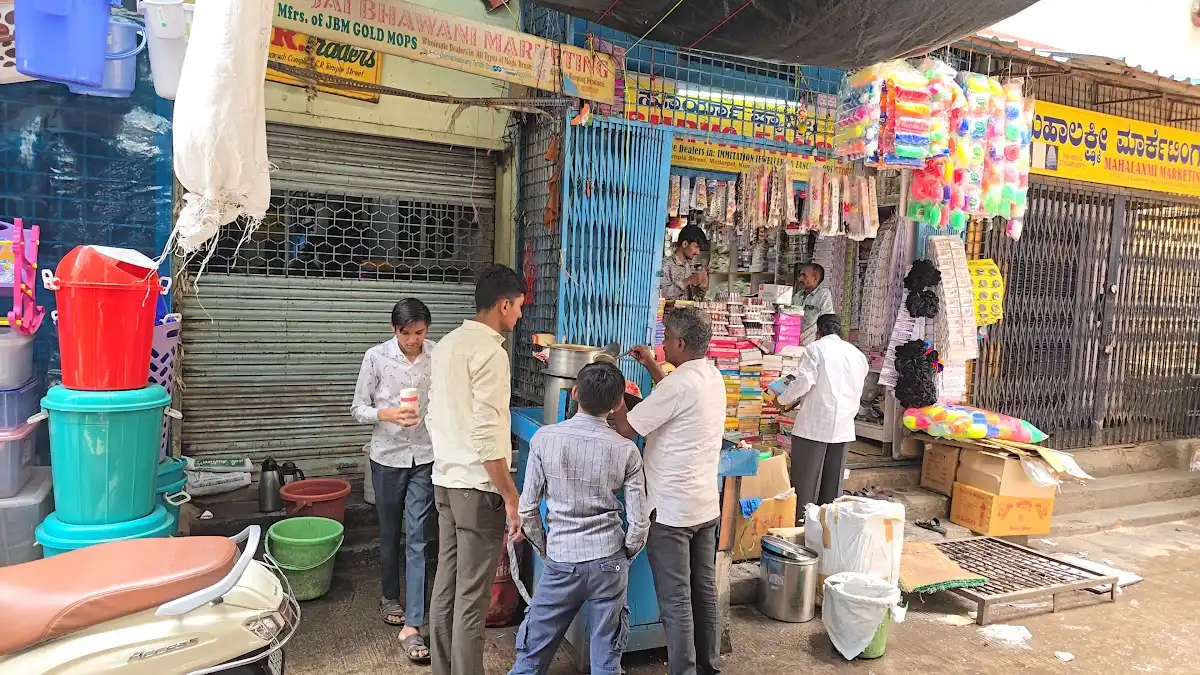 Raja tea stall — Coffee shop on SP Road, Bangalore