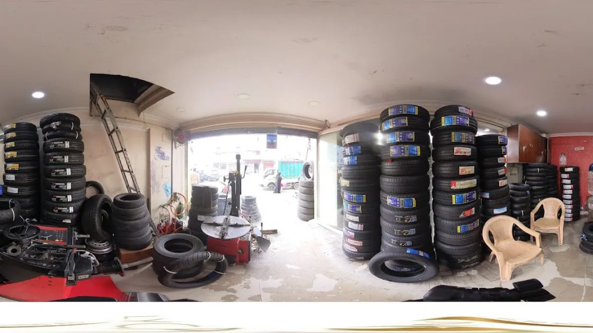 Rajesh Tyres — Tire shop on SP Road, Bangalore
