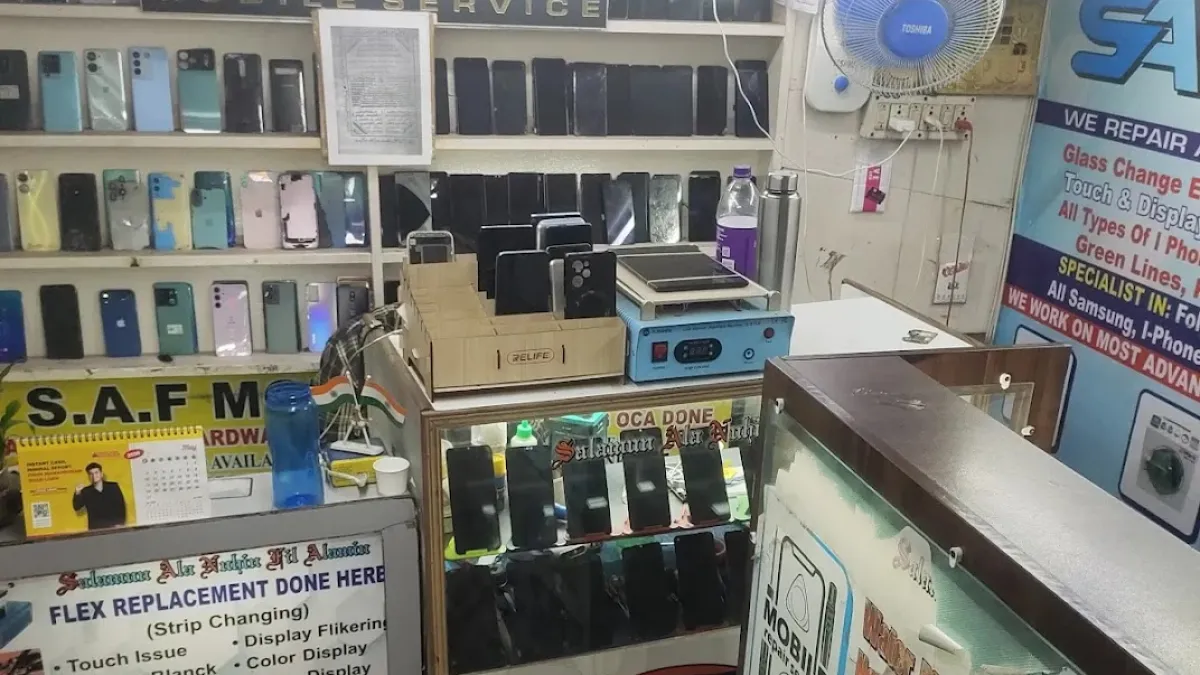 S.A.F Mobile Service — Electronics store on SP Road, Bangalore