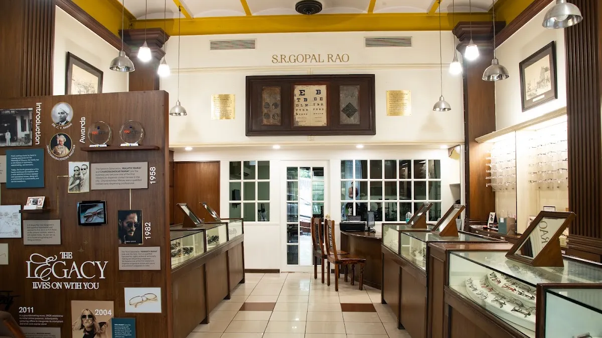 S.R.Gopal Rao Opticians & Optometrists - Myopia Management Centre — Optician on SP Road, Bangalore