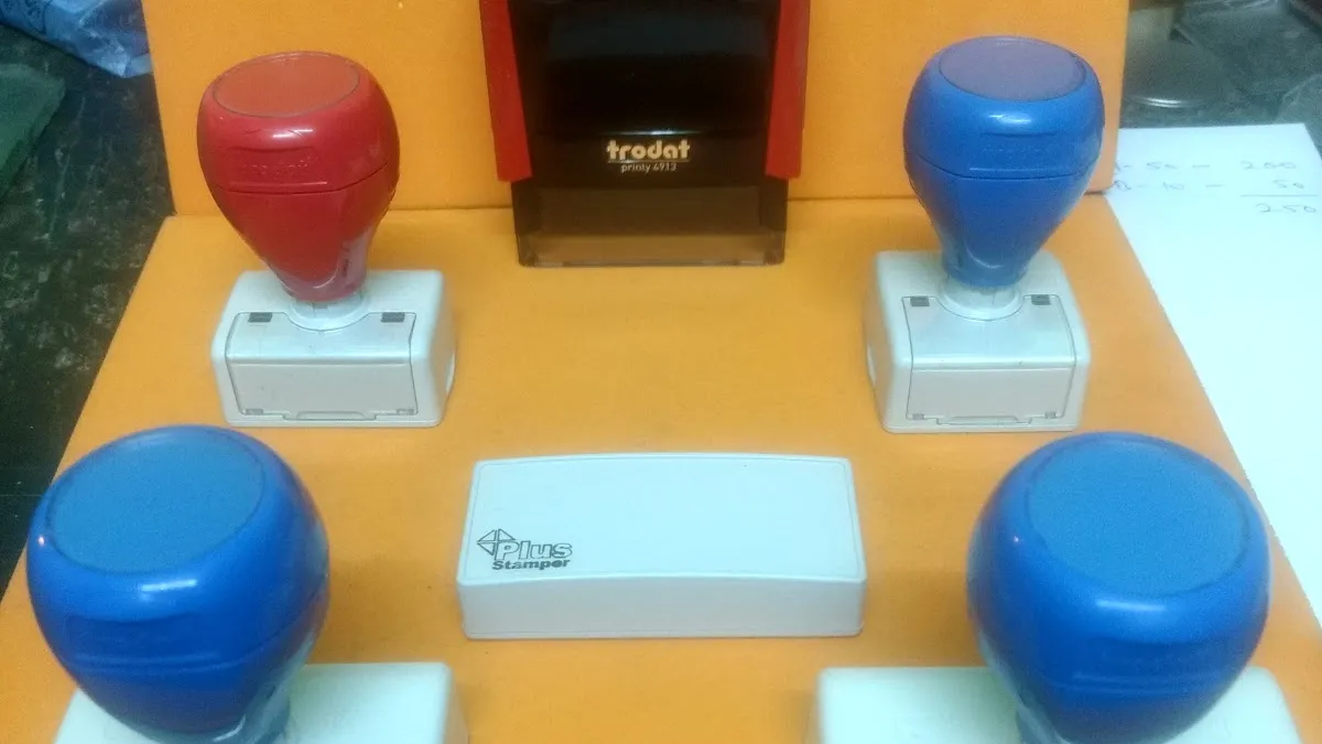 Selected Rubber Stamp Co — Rubber stamp store on SP Road, Bangalore