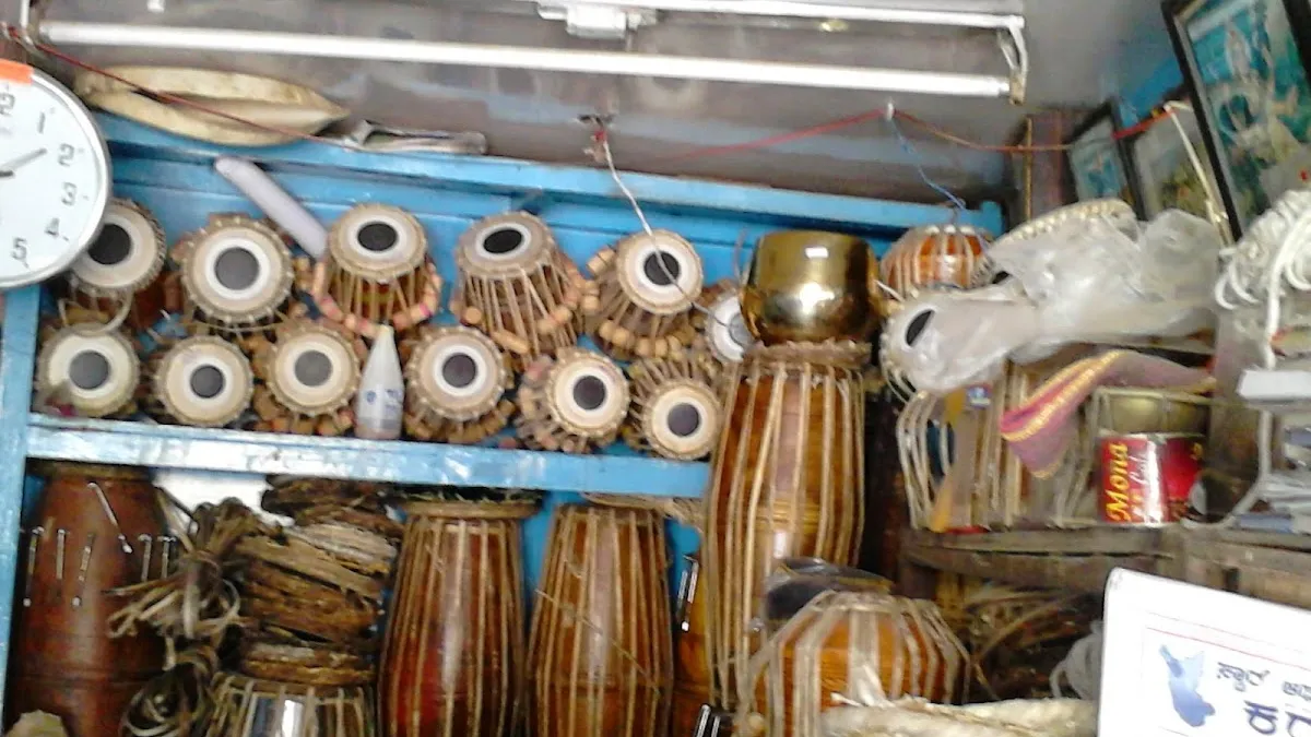 Shantha Tabla Works — Musical instrument store on SP Road, Bangalore