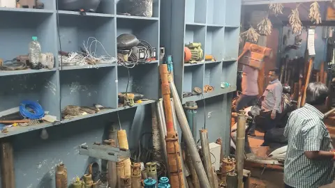 Shree Chamundeshwari Rewinding Works — Electric motor repair shop on SP Road, Bangalore