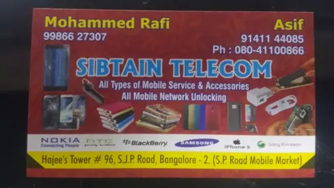 Sibtain Telecom — Mobile Parts on SP Road, Bangalore