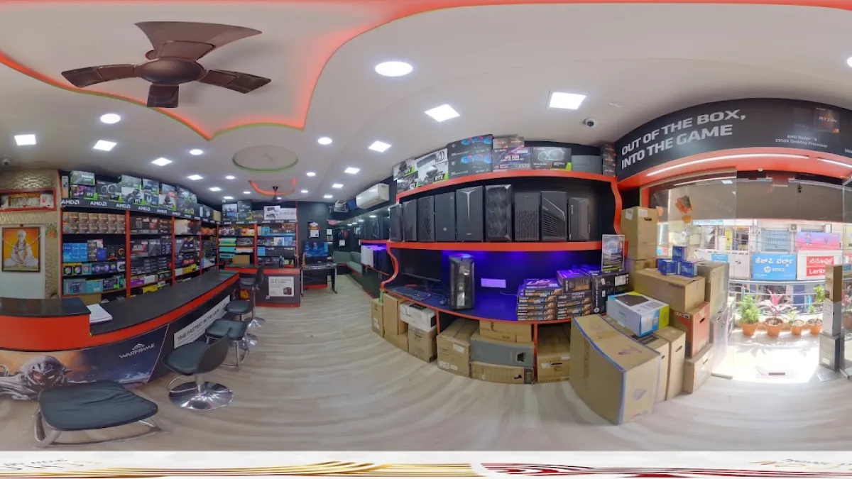 Smart Gaming Store — Computer Market on SP Road, Bangalore