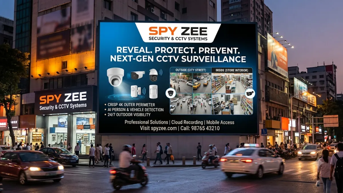 Spy Zee — CCTV & Security on SP Road, Bangalore