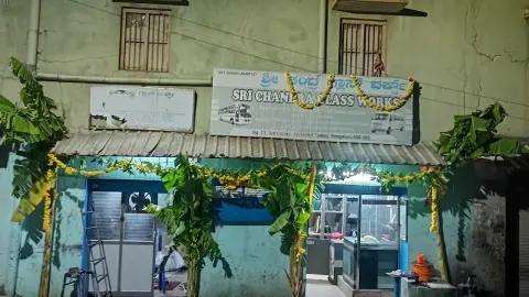 Sri Chandra Glass Works — Auto glass shop on SP Road, Bangalore
