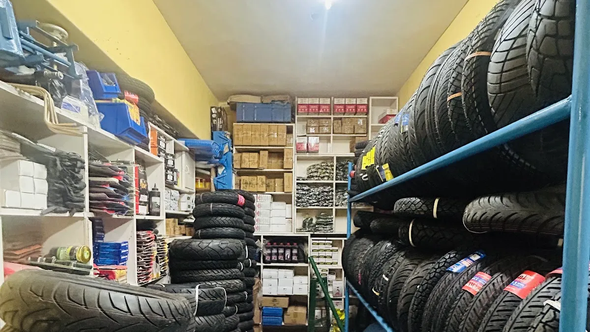 Sri Dharmasaastha Tyres — Tire shop on SP Road, Bangalore
